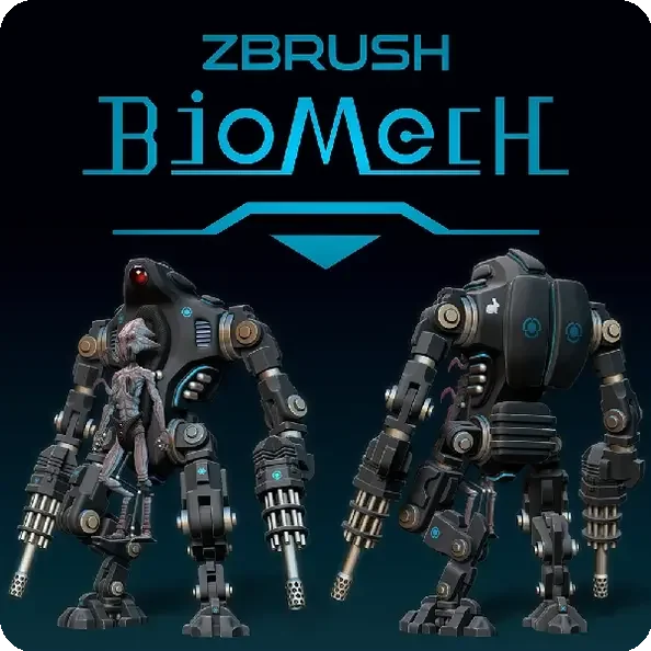 Imagem Zbrush Biomech 1